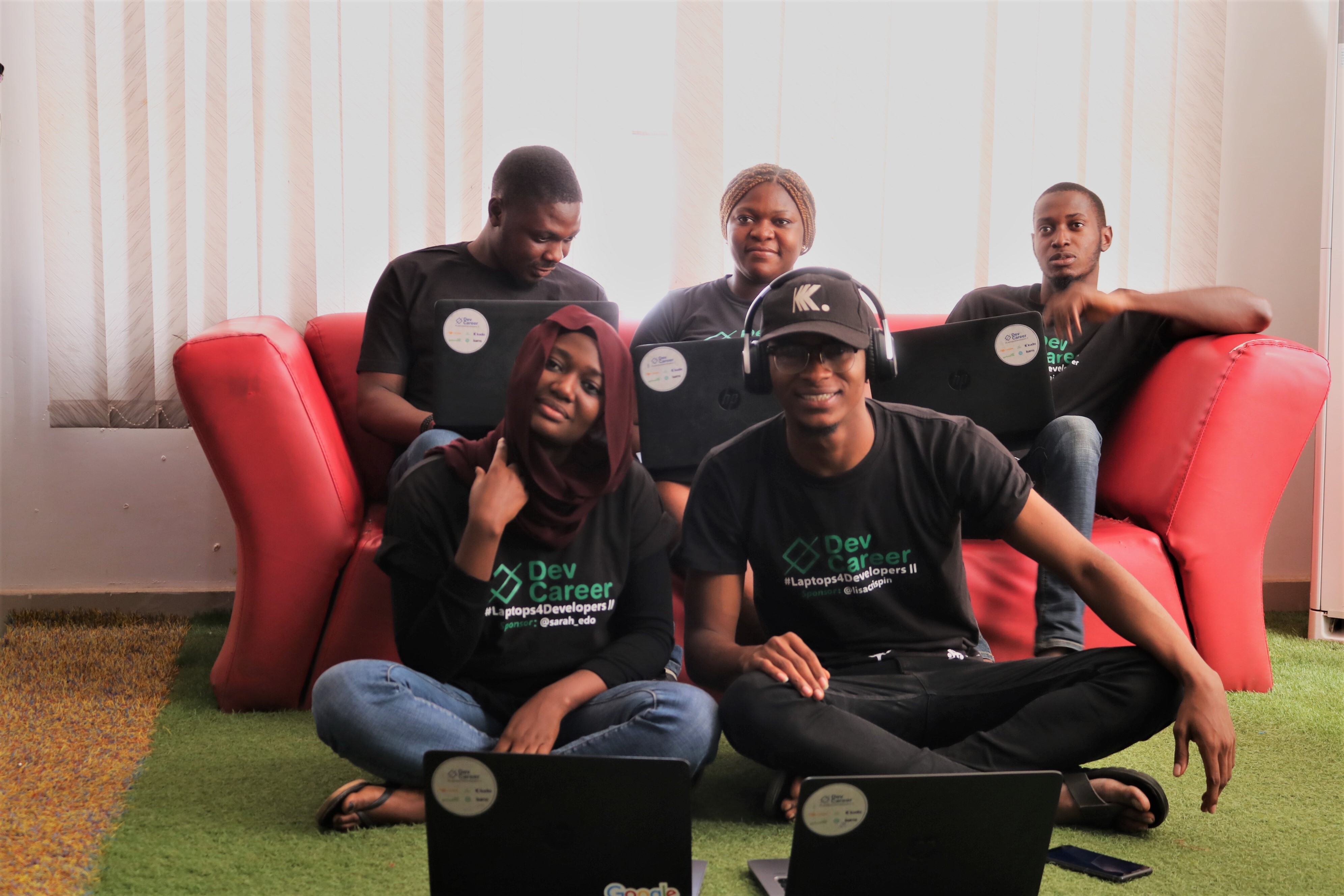 Cohort II interns at Wennovation Hub, Abuja