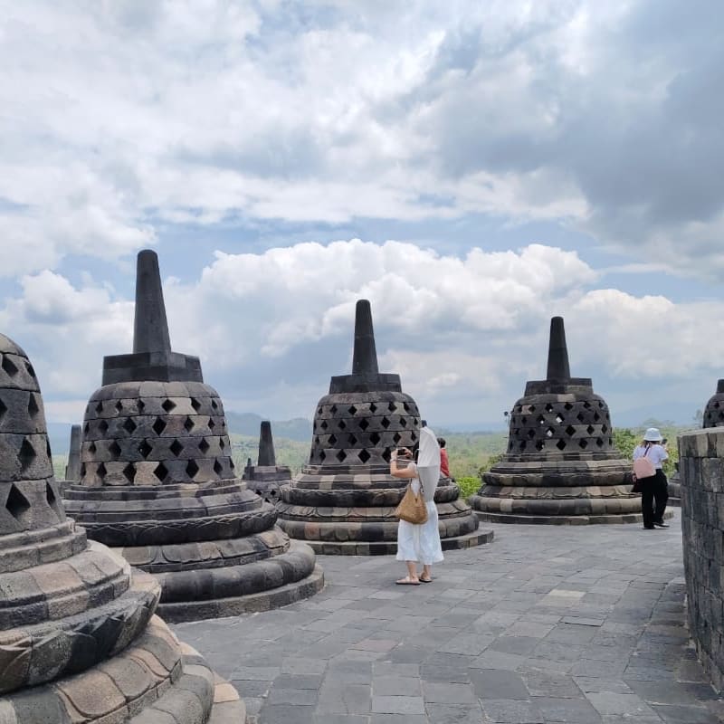 Experiencing local Indonesian culture