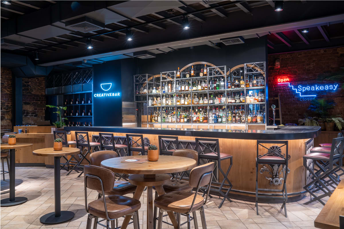 The Blue Cup in Valaoritou, Thessaloniki