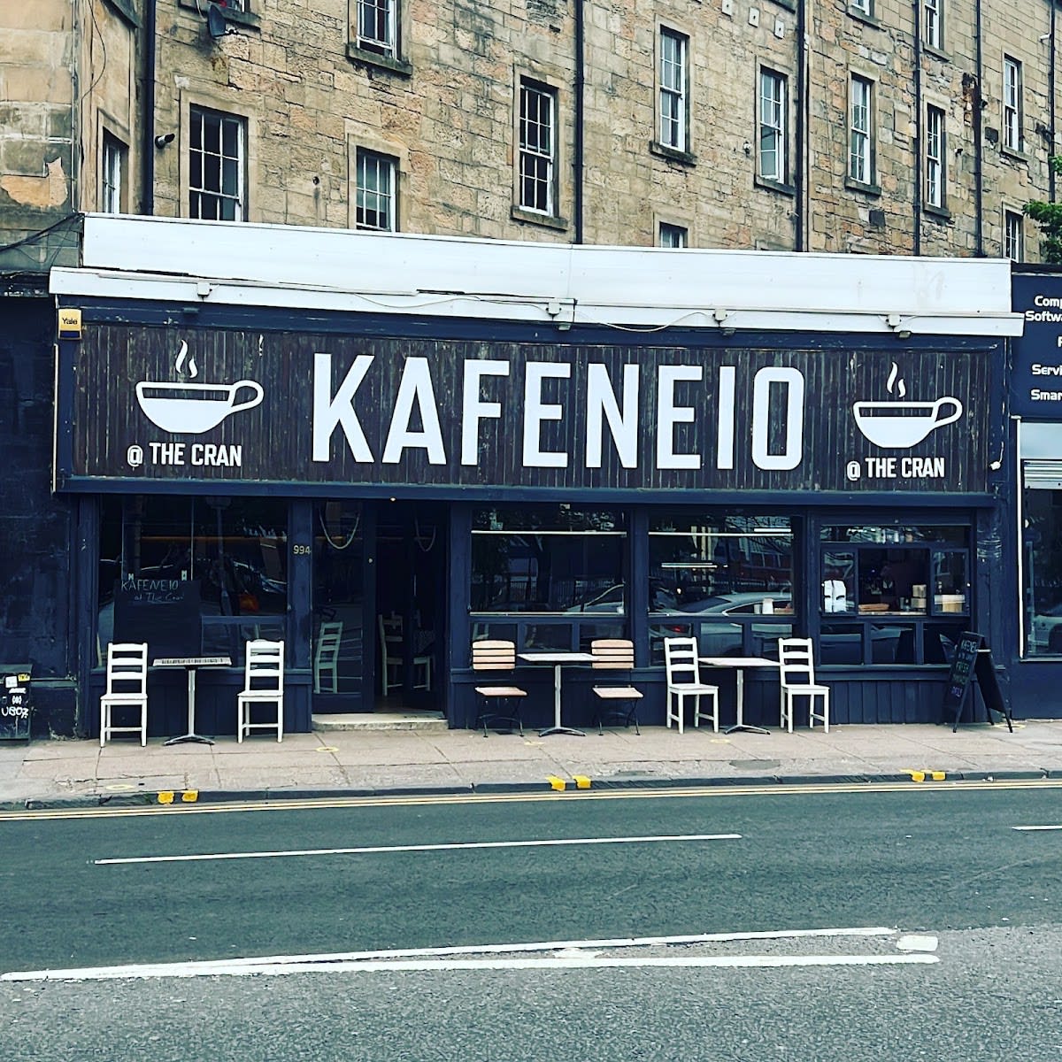 Kafeneio at The Cran' in Finnieston, Glasgow