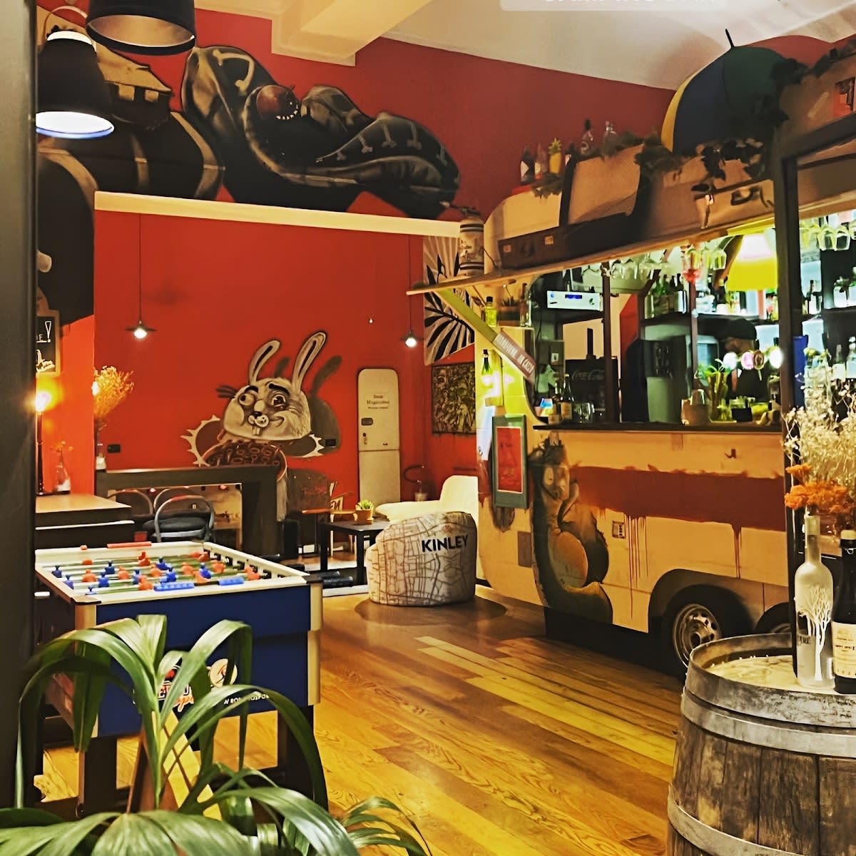 Camping Bar in San Salvario, Turin