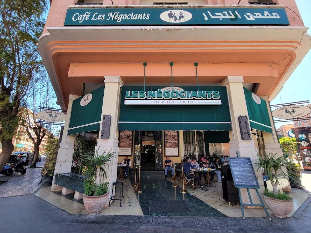 Les Négociants in Gueliz, Marrakech