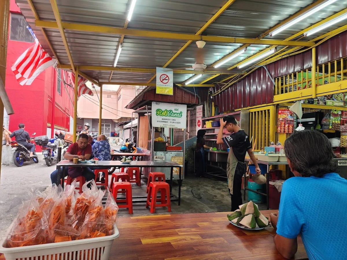 Karim Roti Canai in Chow Kit, Kuala Lumpur