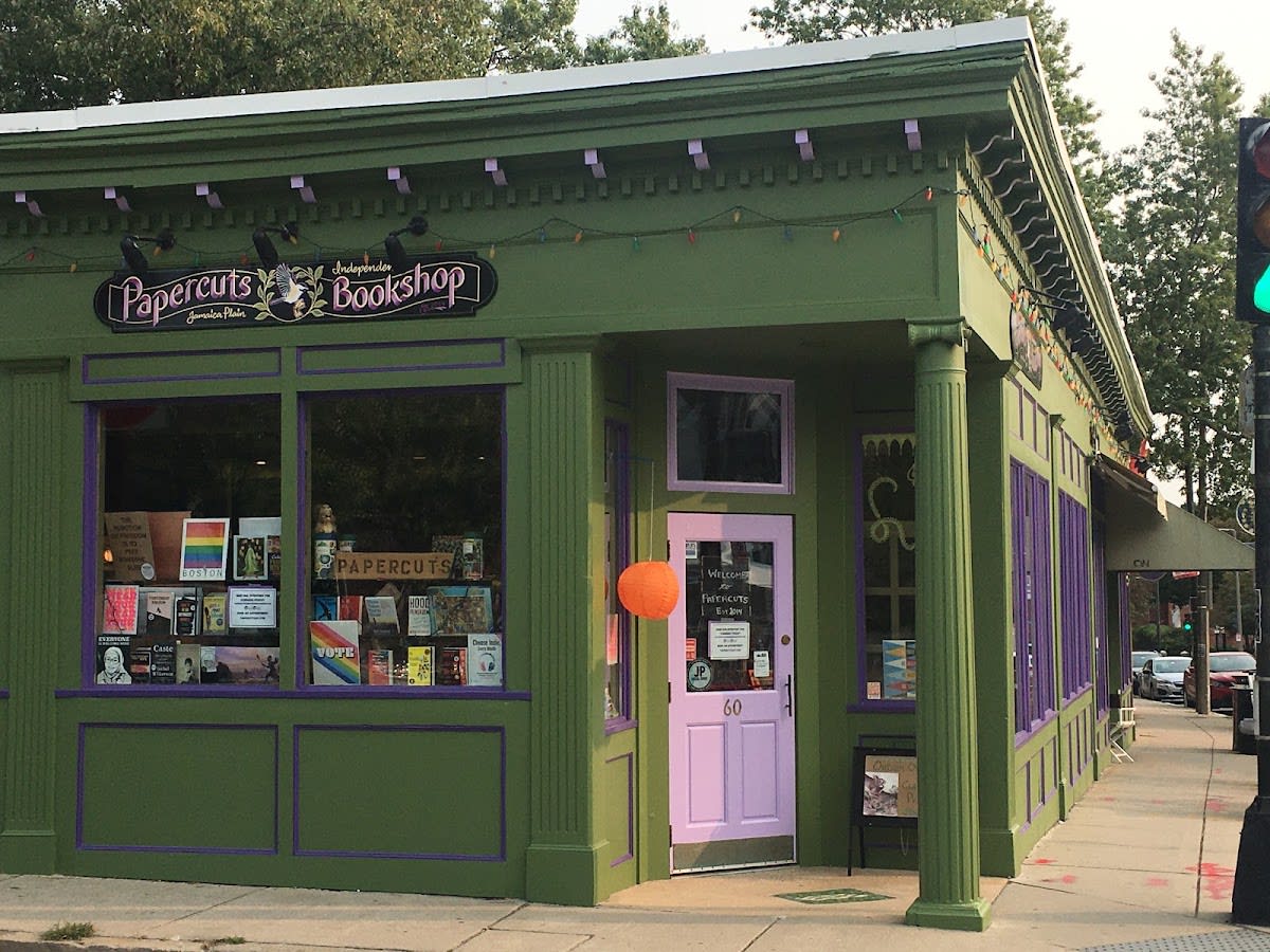 Papercuts Bookshop in Jamaica Plain, Boston