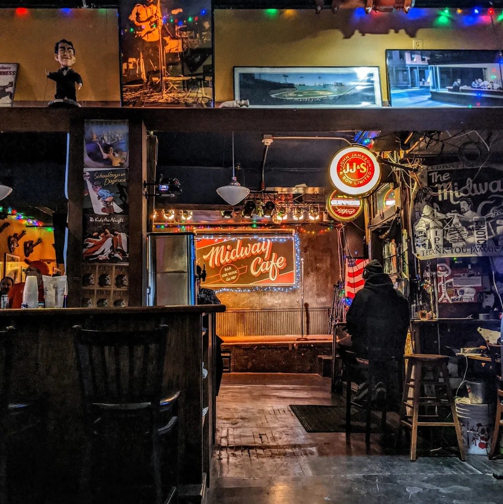 Midway Café in Jamaica Plain, Boston