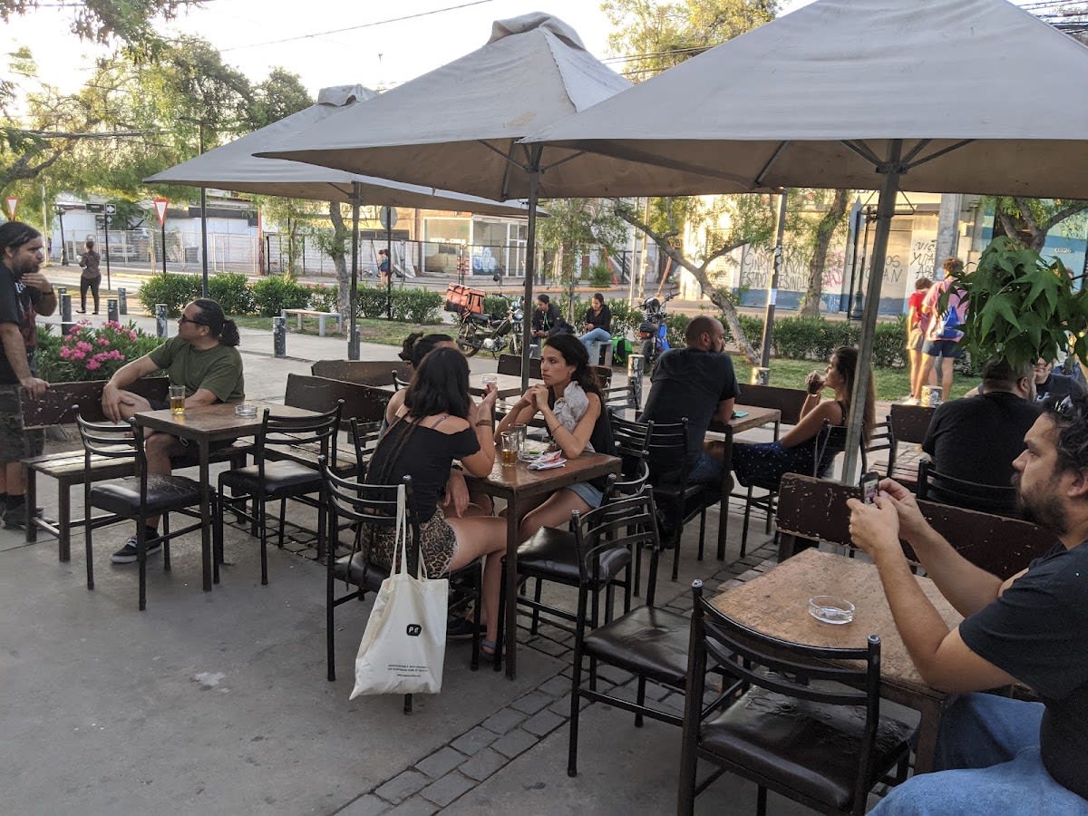 Bar de René in Barrio Italia, Santiago