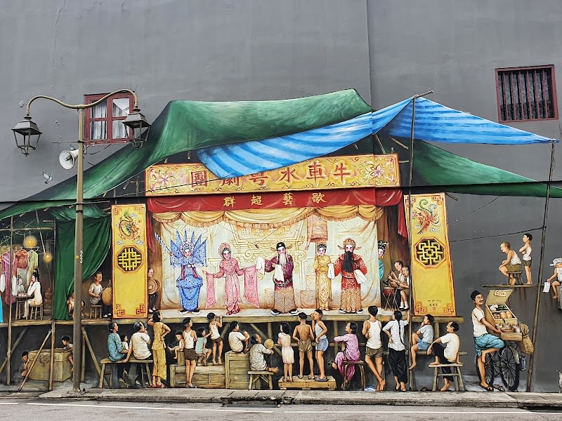 Cantonese Opera - Wall Mural by Yip Yew Chong