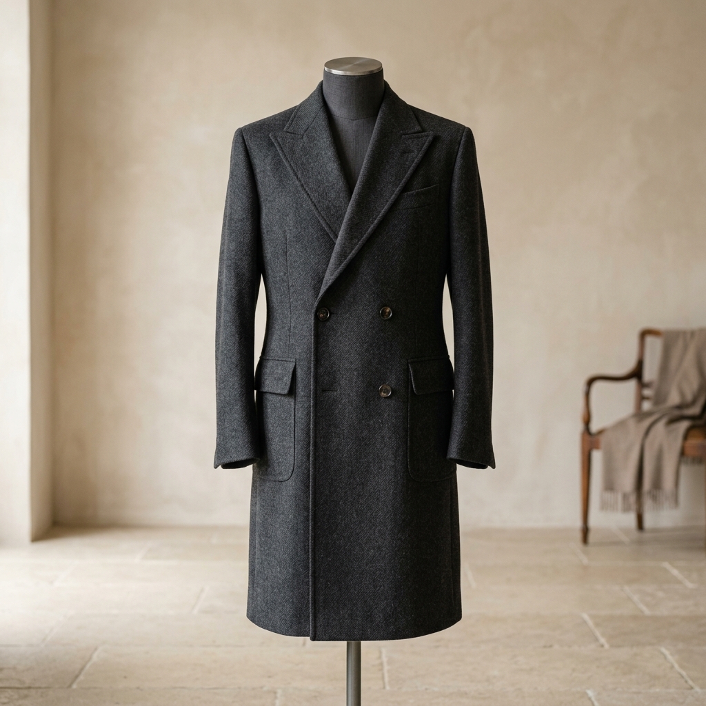 Bespoke Wool Overcoat