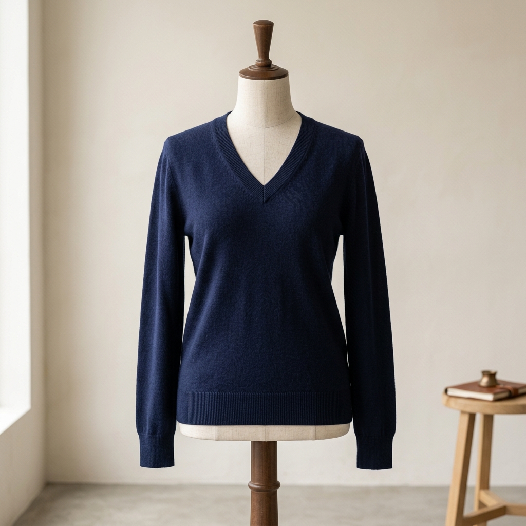 Fine Merino V-Neck