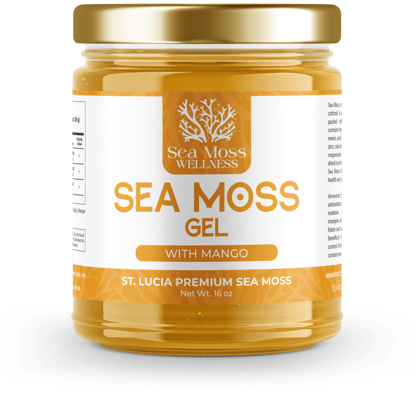 Mango Sea Moss Gel.