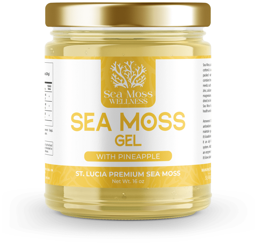 Pineapple Sea Moss Gel.