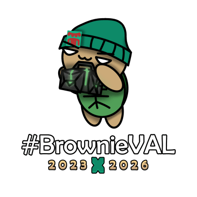 #BrownieVAL X