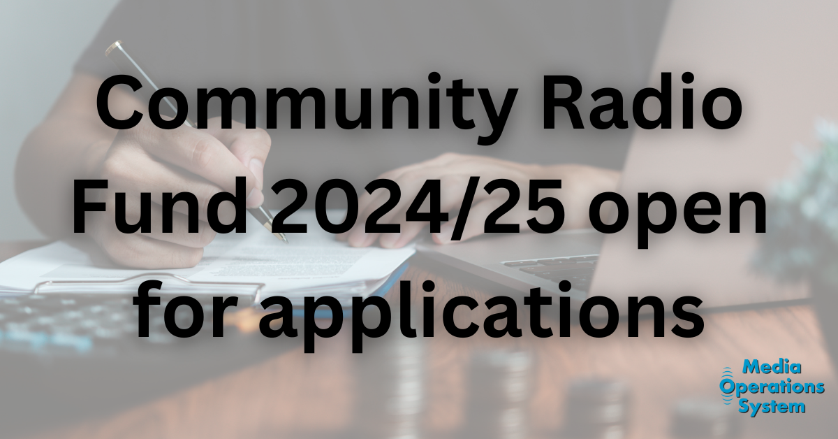Community Radio Fund 2024-25 open for applications