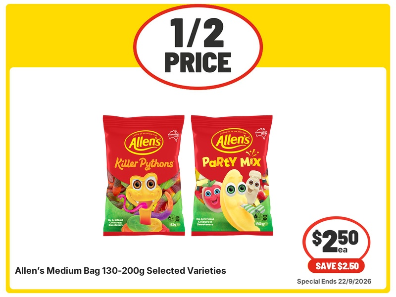 Weekly Specials