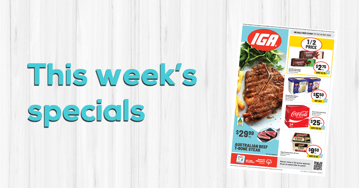 Weekly Specials