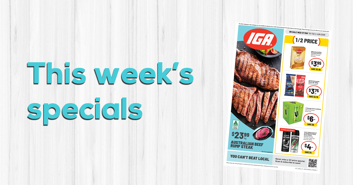 Weekly Specials