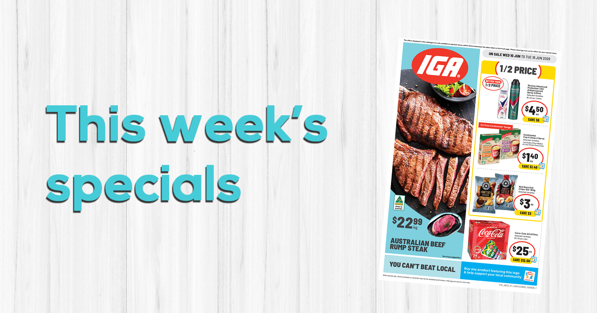 Weekly Specials