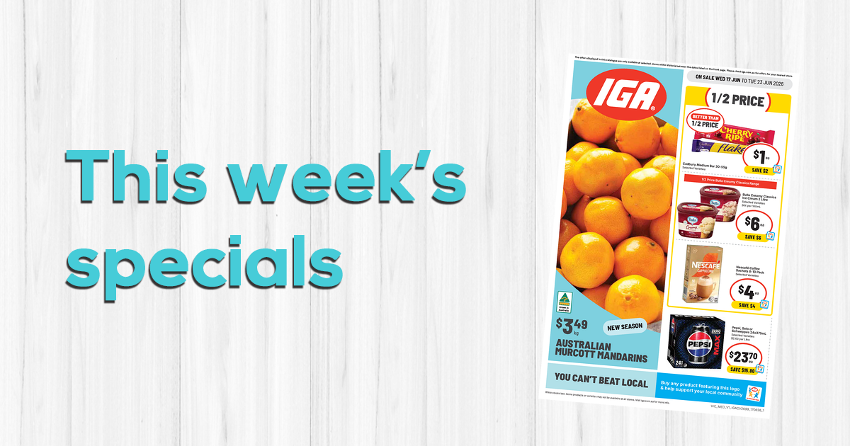 Weekly Specials