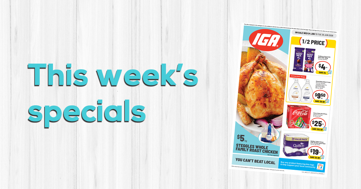 Weekly Specials