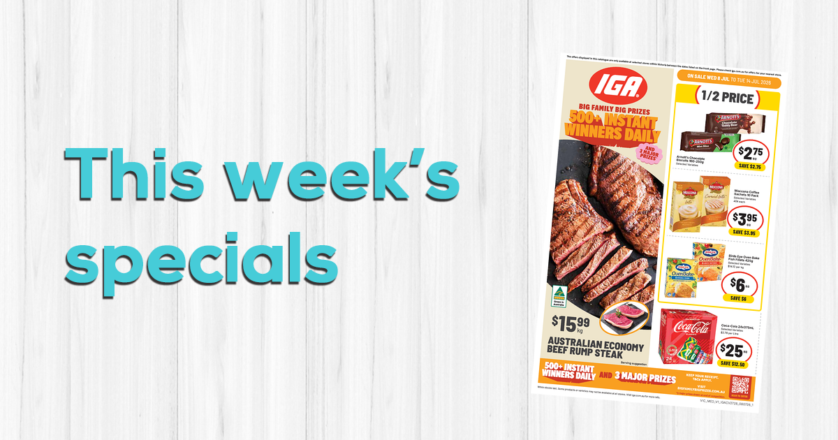 Weekly Specials