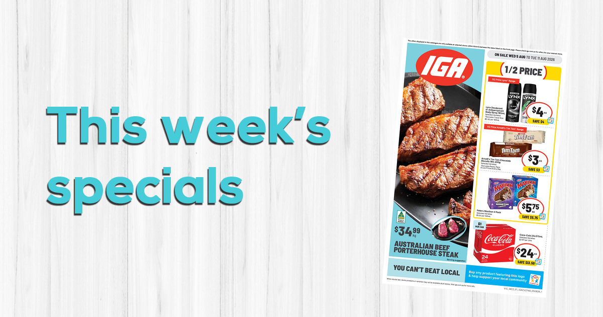 Weekly Specials