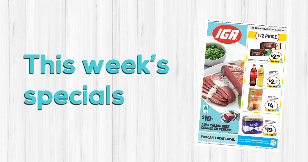 Weekly Specials