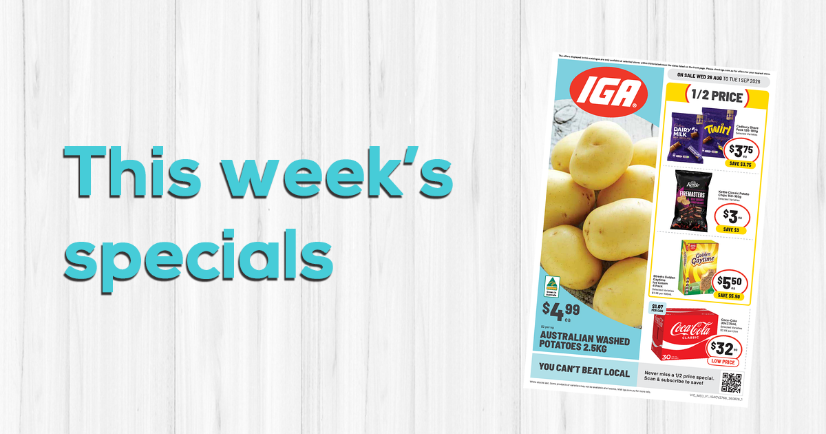 Weekly Specials