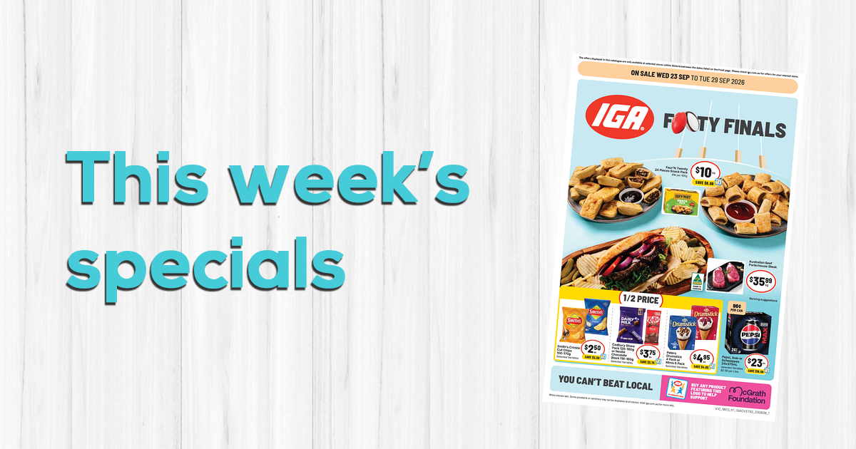 Weekly Specials