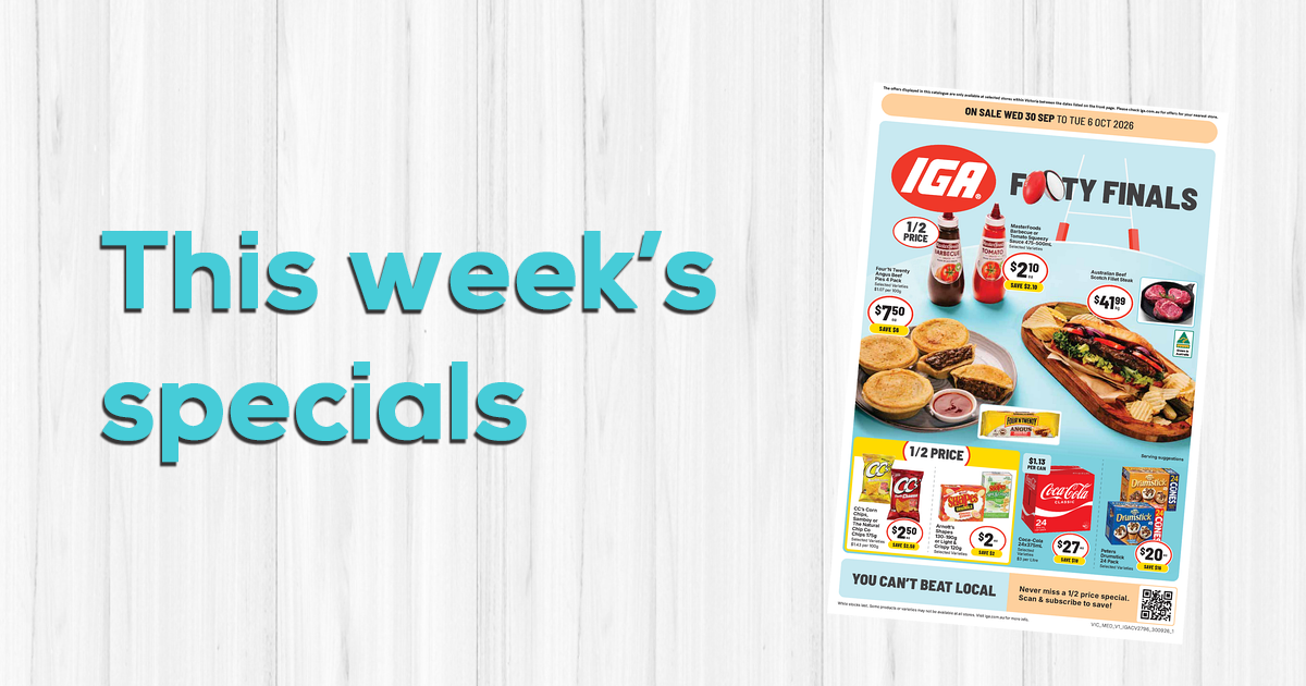 Weekly Specials