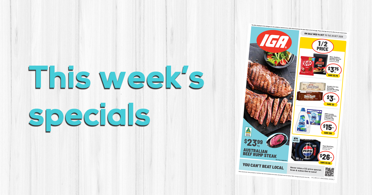 Weekly Specials