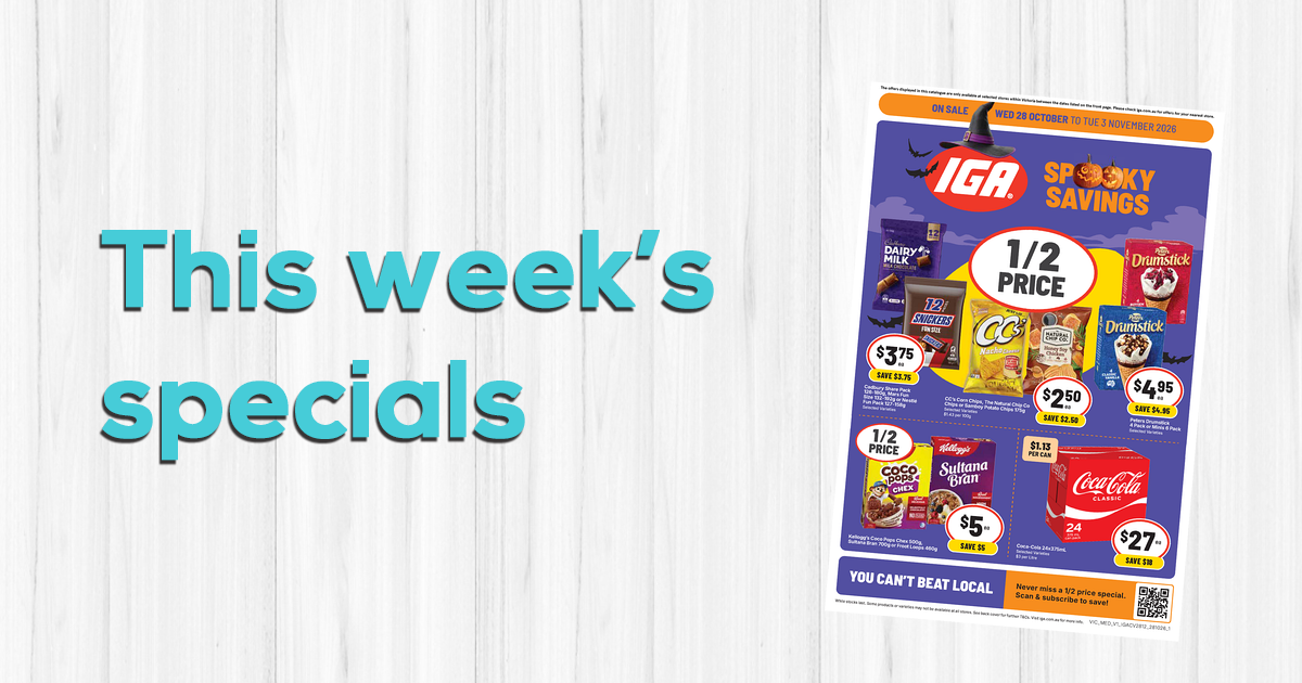 Weekly Specials