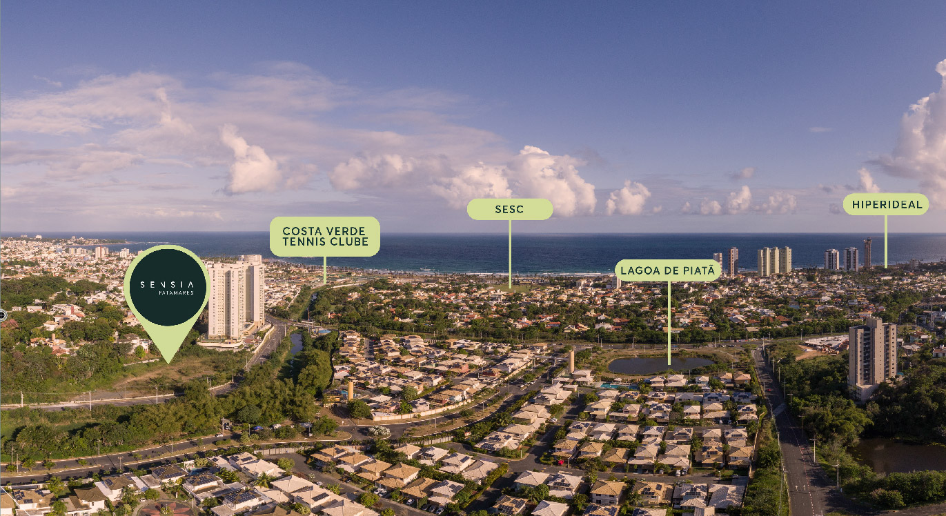 Localização Sensia Patamares