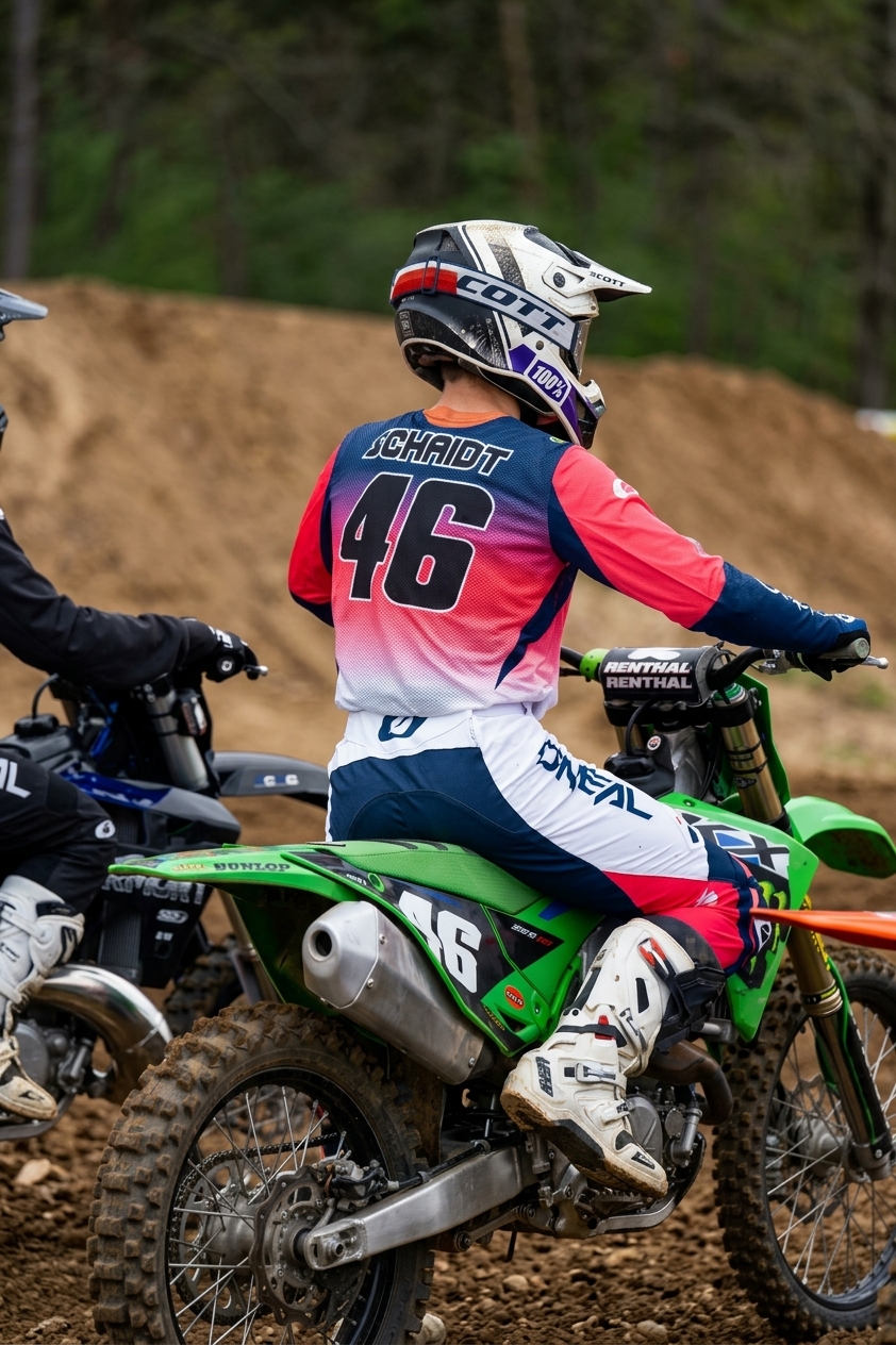 Custom Motocross Racing Jersey & Riding Pants Set
