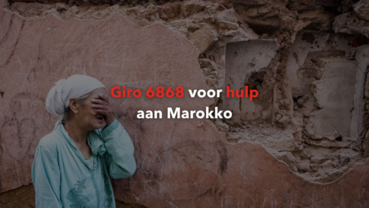 Humanitarian Aid Giro 6868 Earthquake Victims Morocco