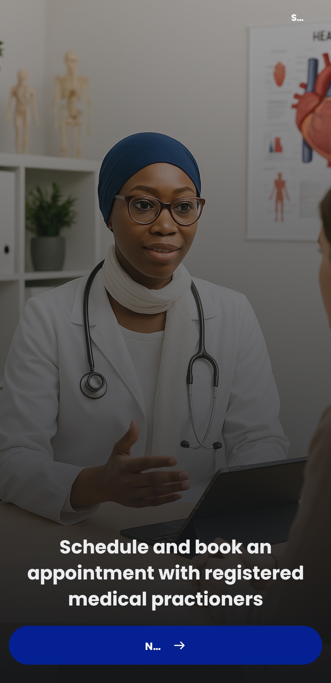 HealthTok app screen