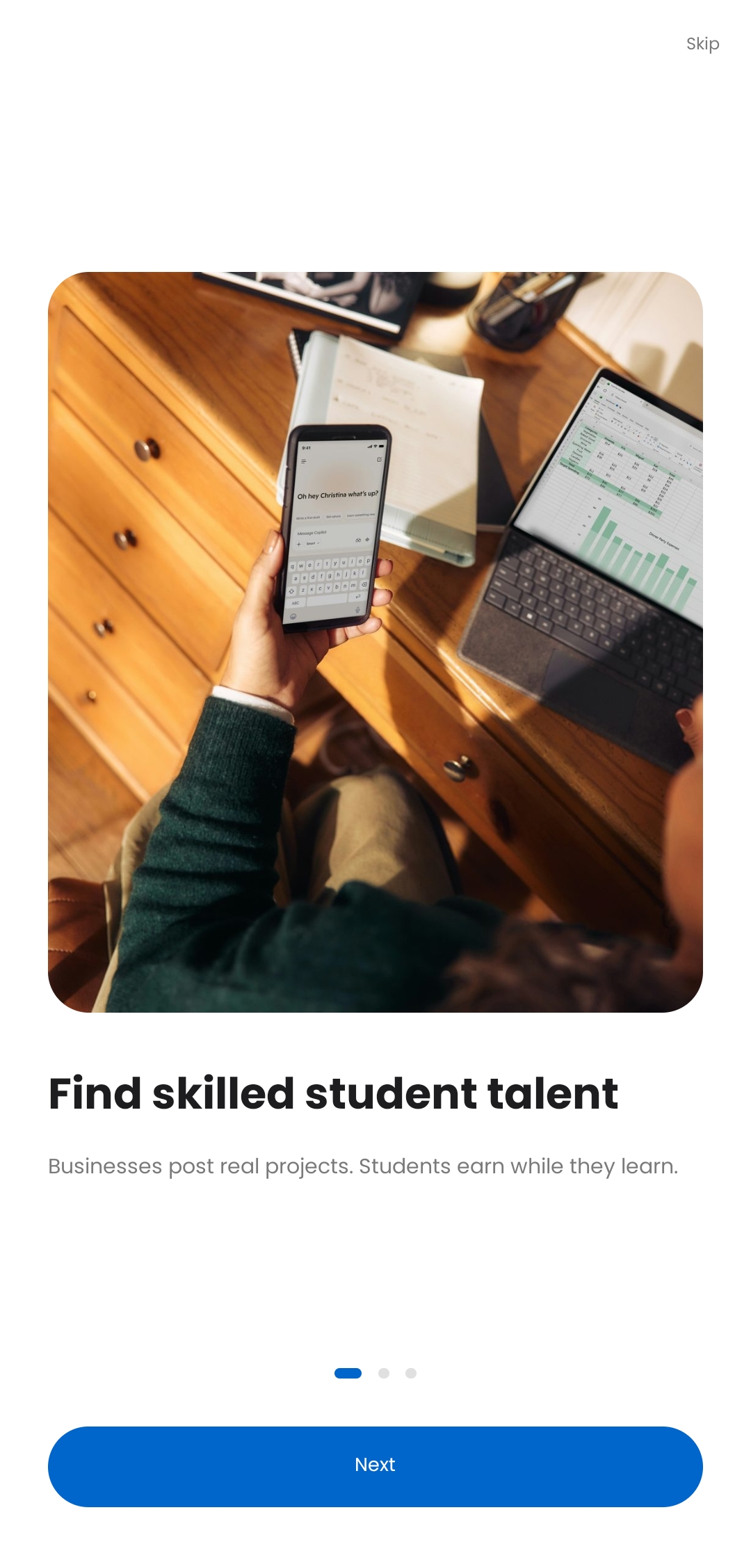 QueenSkilla app screen