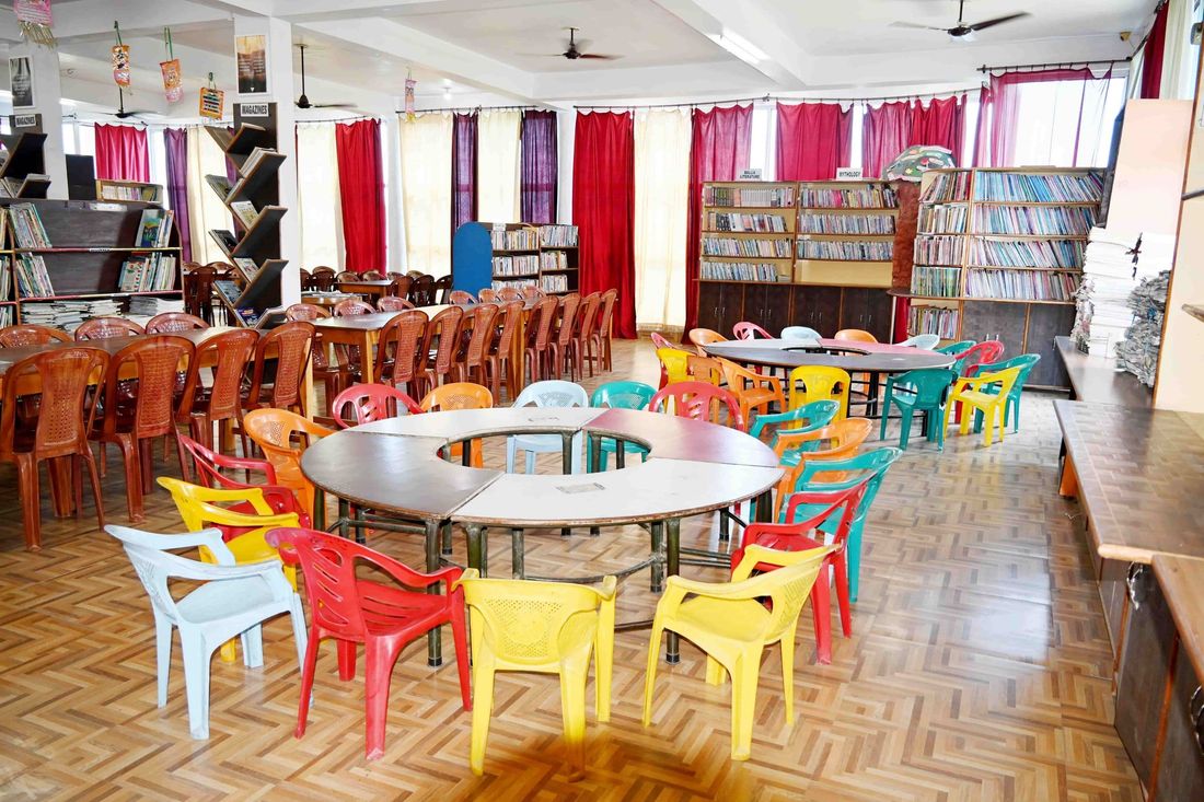 The Nalanda Library at Sunbeam School Ballia