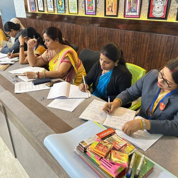 Teaching staff of Sunbeam School Ballia at a professional-development session.