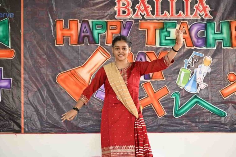 Teachers’ Day — the student-led programme at Sunbeam School Ballia — photograph 4 of 42