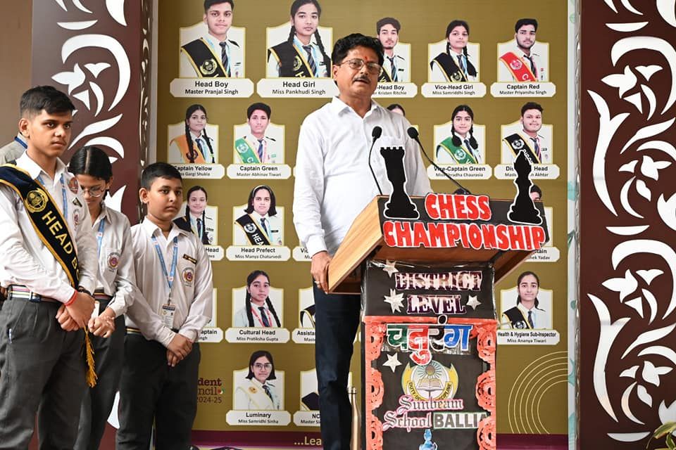 Chaturang 2.0 — District Level Chess Championship at Sunbeam School Ballia