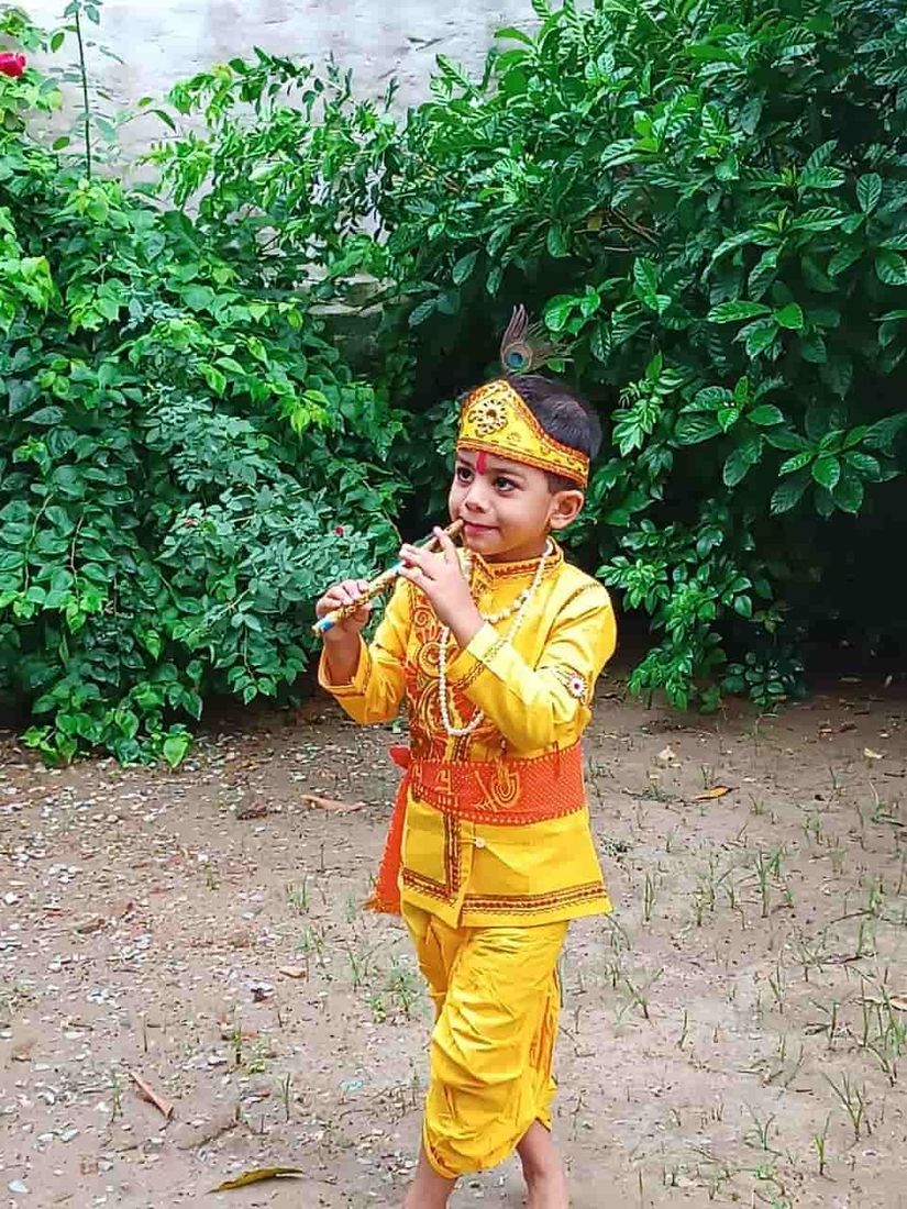 Durga Pooja, Vijaya Dashami and Janmashtami at Sunbeam School Ballia — photograph 1 of 14