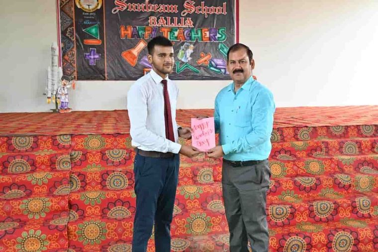 Teachers’ Day — the student-led programme at Sunbeam School Ballia — photograph 2 of 42