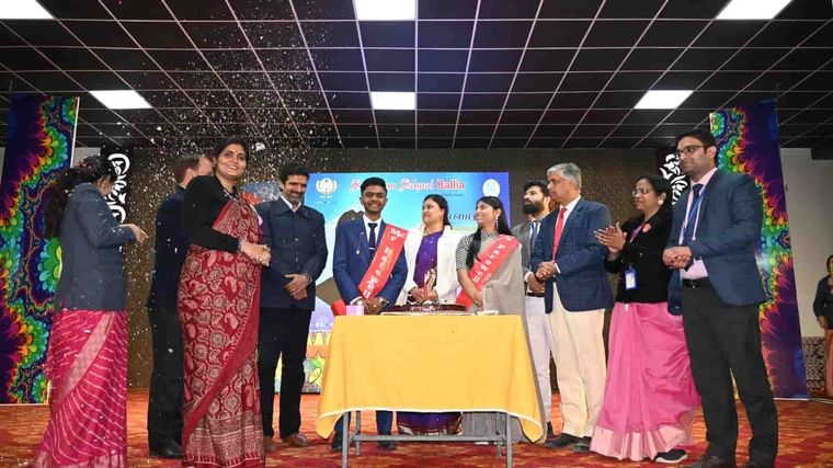 Farewell — Class XII at Sunbeam School Ballia — photograph 3 of 14