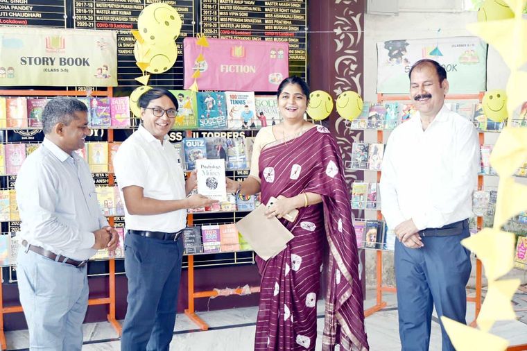 Reading Carnival — the book fair at Sunbeam School Ballia — photograph 3 of 8