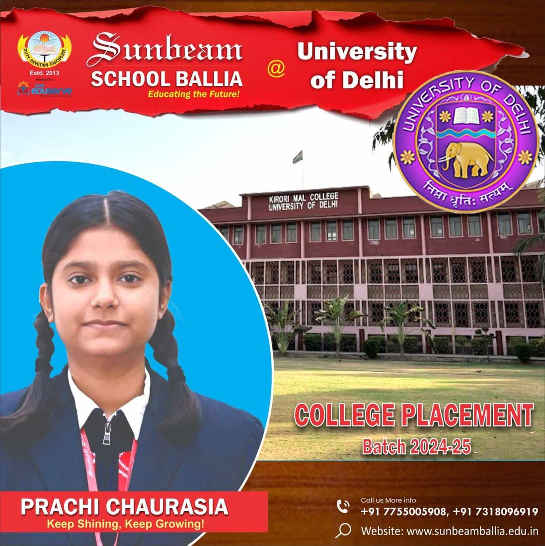 CUET (UG) results at Sunbeam School Ballia — photograph 5 of 8