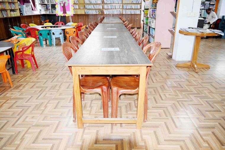 The Nalanda Library at Sunbeam School Ballia — detail 2