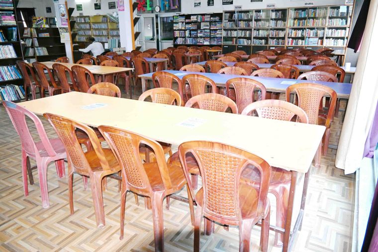 The Nalanda Library at Sunbeam School Ballia