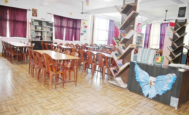 The Nalanda Library at Sunbeam School Ballia