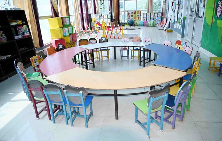 The activity learning lab at Sunbeam School Ballia