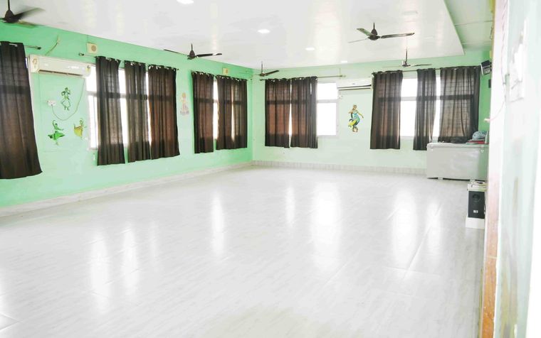 The multimedia room at Sunbeam School Ballia